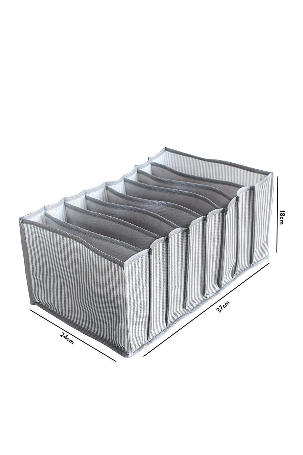 Wardrobe And Drawer Organizer Large Size (L) Size 8 Compartments - Swordslife