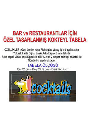 Cocktails Signage