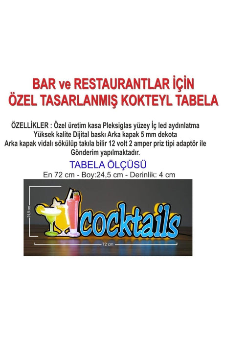 Cocktails Signage
