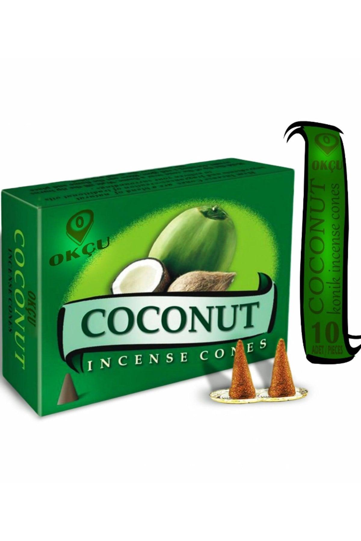 Coconat / Coconut Conical Incense 10 Pcs (Not Backflow) - Swordslife
