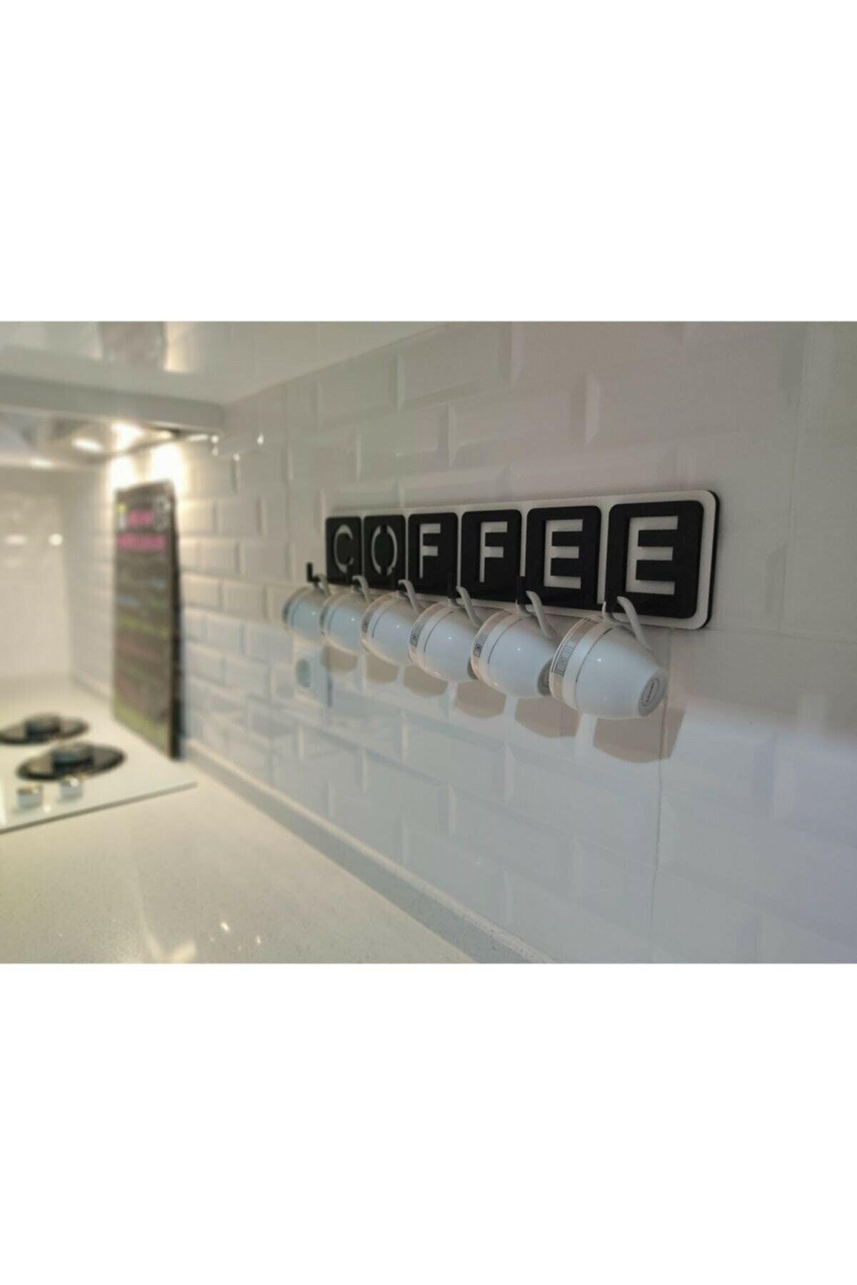 Coffee Written Kitchen Cup And Mug Hanger 45cm X 10cm - Swordslife