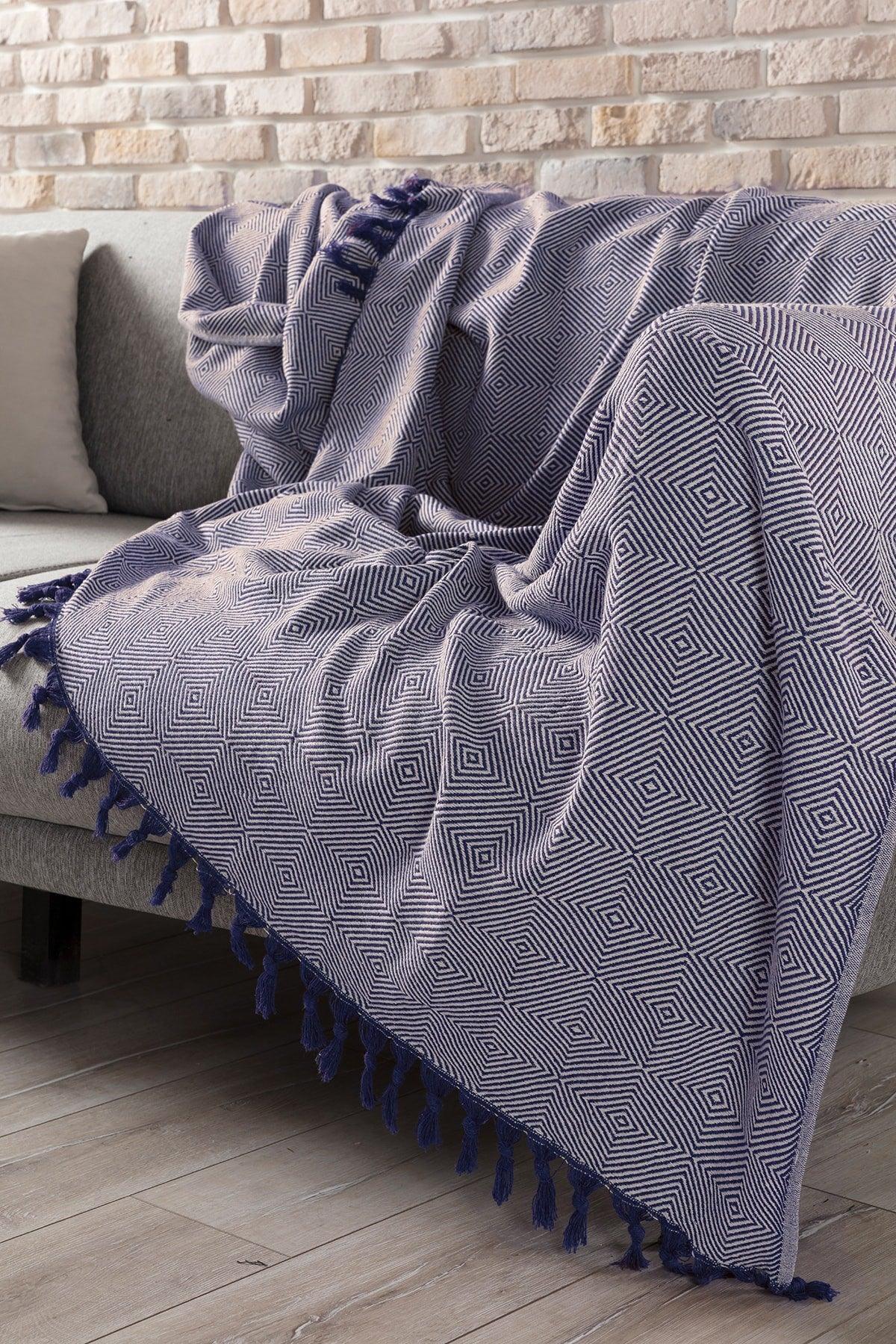 Multi-Purpose Dense Woven 100% Cotton 180x230 Cm Non-Slip Seat Cover - Swordslife