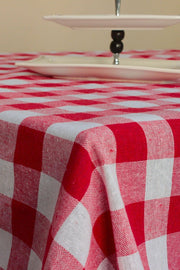 Multi-Purpose Table Cloth & Picnic Cover 140 X 140 Cm Red - Swordslife