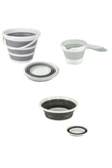 Foldable Multi Set of 5 - Basket Bucket Cups Basin Strainer - Swordslife