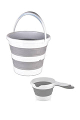 Foldable Multi Set of 5 - Basket Bucket Cups Basin Strainer - Swordslife