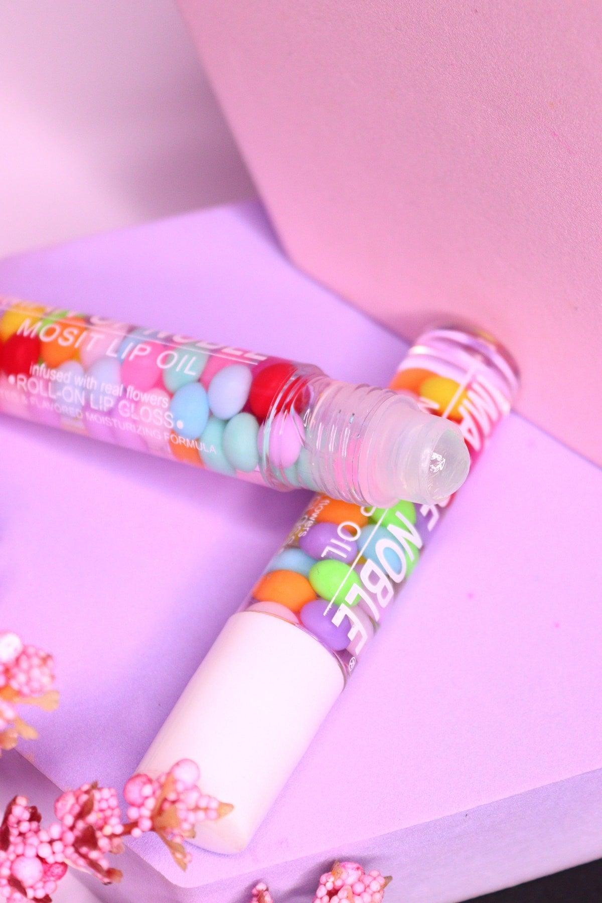 Colored Bonbon Candy Look Transparent Roll On