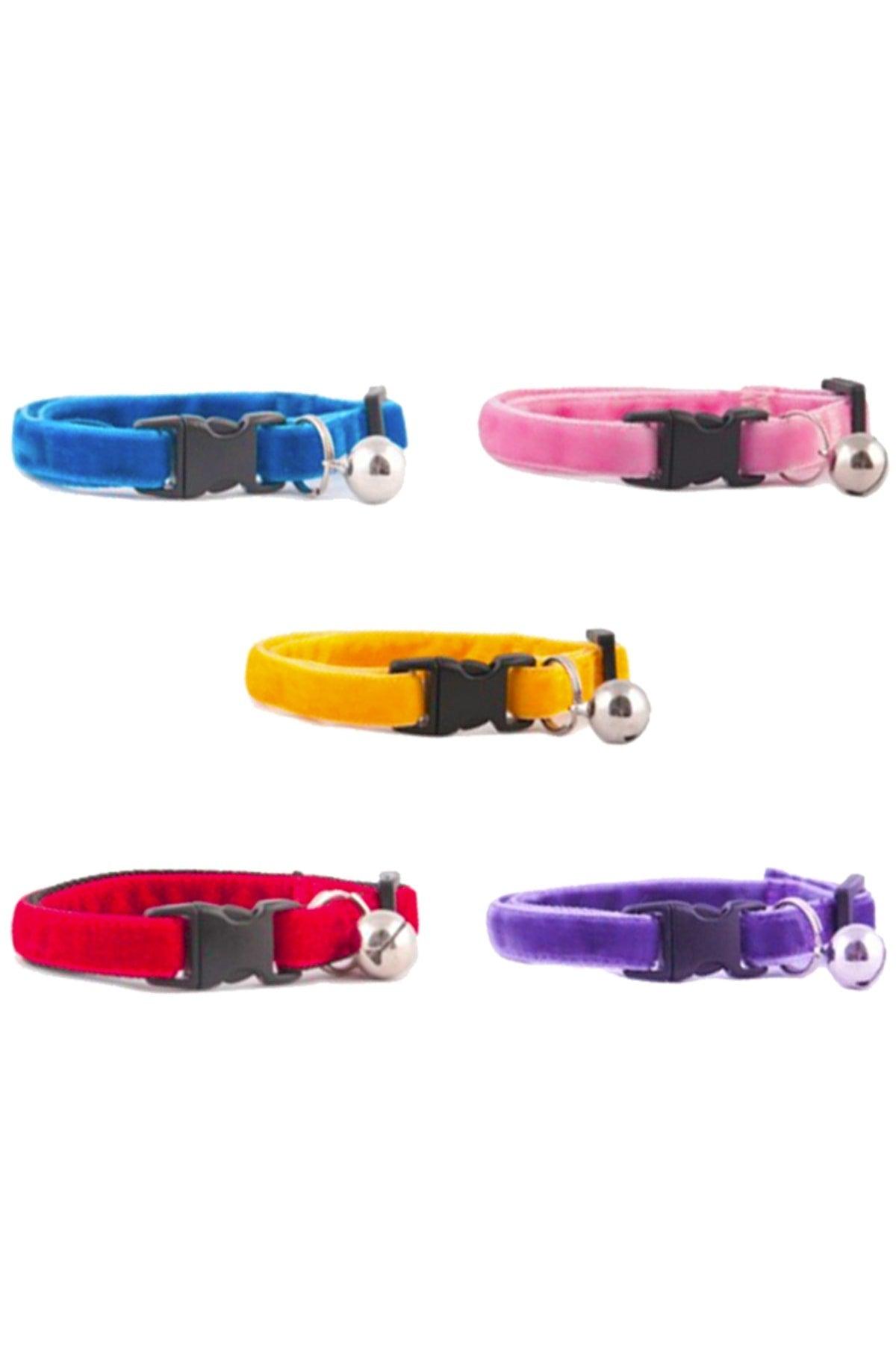 Colorful 5 Pieces Soft Textured Bell Velvet