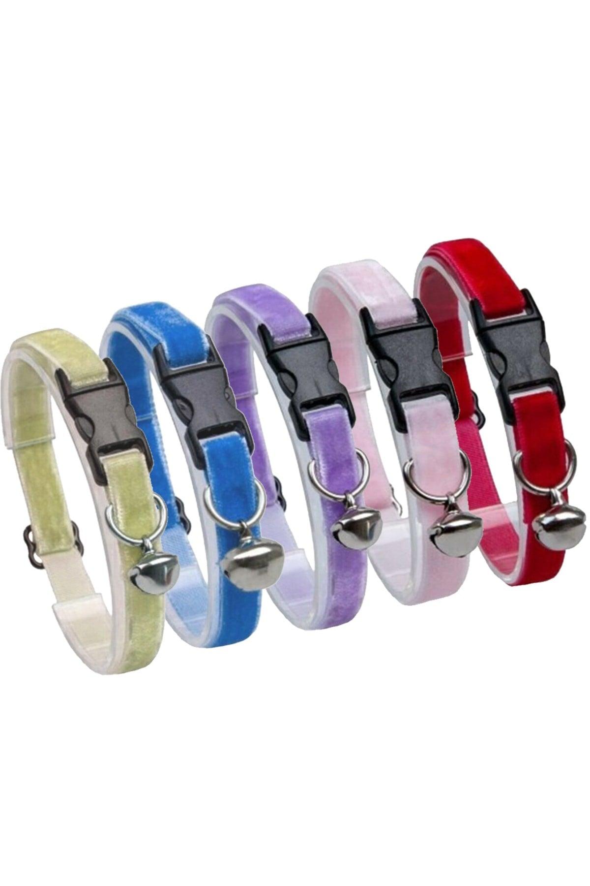 Colorful 5 Pieces Soft Textured Bell Velvet