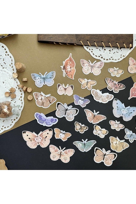 Colorful Butterflies / For Bullet Journal