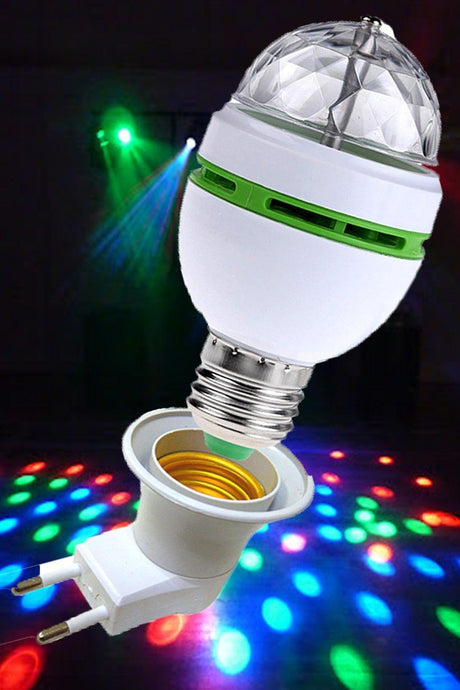 Colorful Disco Bulb Lamp E27 Lampholder Led Bulb