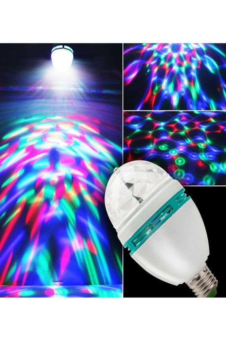 Colorful Disco Bulb Lamp E27 Lampholder Led Bulb