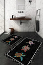 Colorful Turtle Patterned 2-Piece Carpet Set