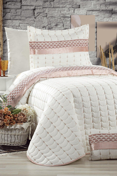 Colors Micro Single Bedspread Cream Powder - Swordslife