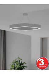 Cometa ( Gray Case, White Light ) Led Modern Led Chandelier - Swordslife