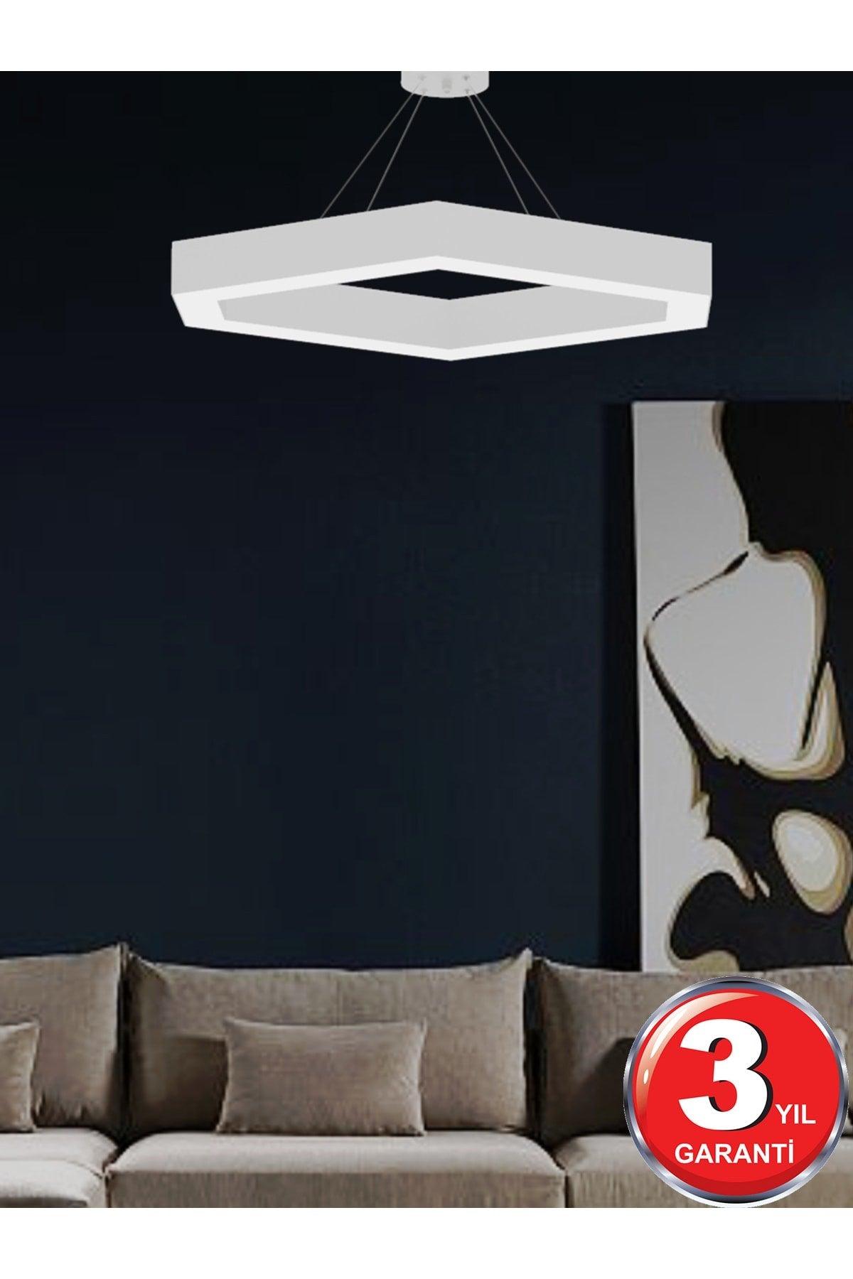 Cometa (White Case, White Light) Led Modern Led Chandelier - Swordslife