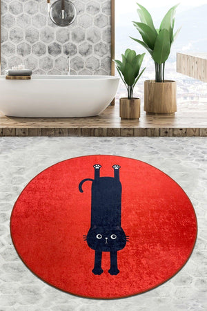 Comfort Diameter Bathroom Carpet Djt 100x100 cm