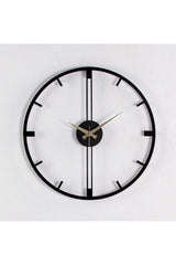 Conflate Metal Black Wall Clock 1.5 mm Thickness 41x41 cm - Swordslife