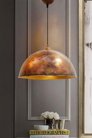 Copper Color Linate Chandelier With Pendant Lamp Retro Restaurant Dining Meeting Room Desktop Patisserie Bar - Swordslife