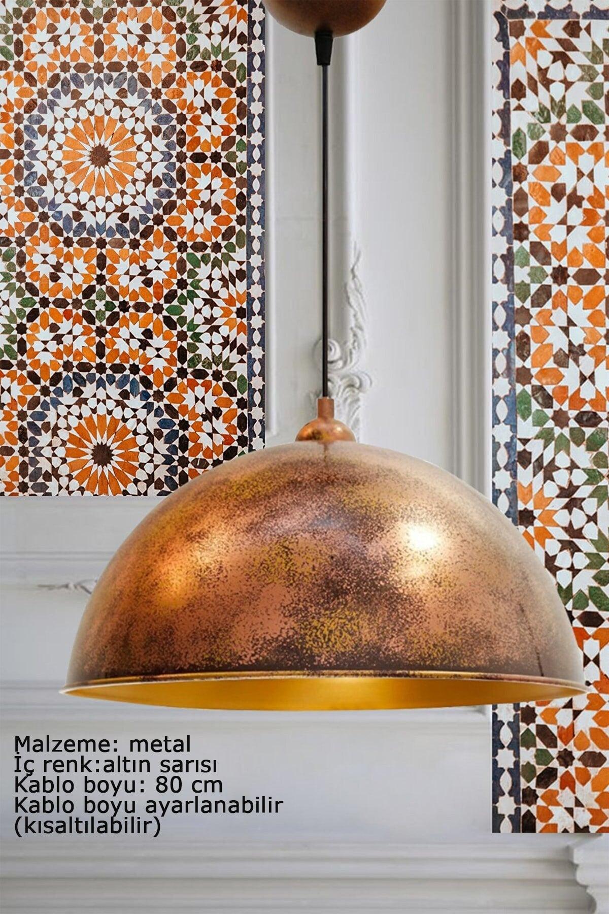 Copper Color Linate Chandelier With Pendant Lamp Retro Restaurant Dining Meeting Room Desktop Patisserie Bar - Swordslife