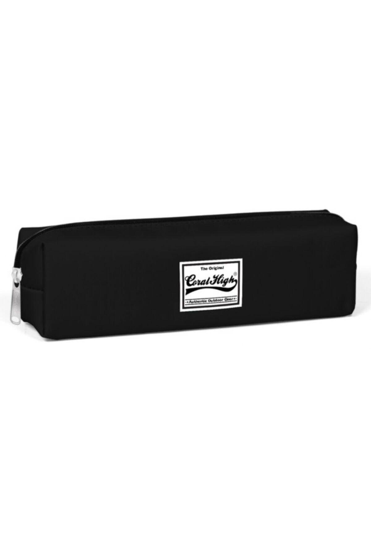 Coral High Black Pencil Bag 22235