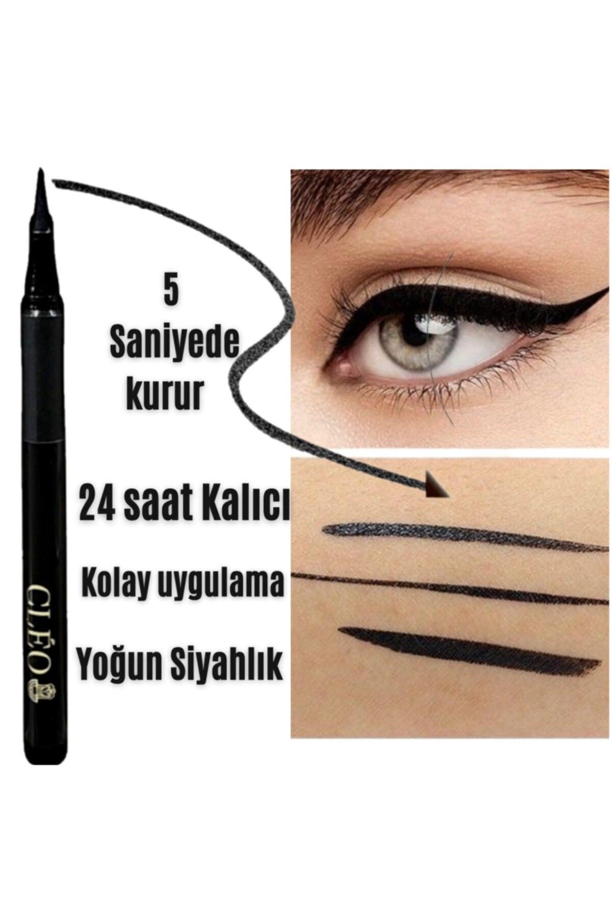 Cosmetics 24 Hours Permanent Ultra Black Eyeliner