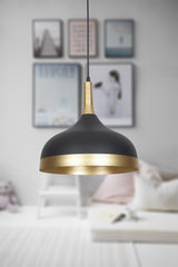 Cosmos Special Design Sport Modern Black Gold Cafe - Kitchen Pendant Lamp Single Chandelier - Swordslife