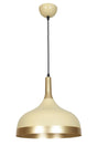 Cosmos Special Design Sport Modern Cream Color Gold Detailed Metal Cafe-kitchen Single Pendant Lamp Chandelier - Swordslife