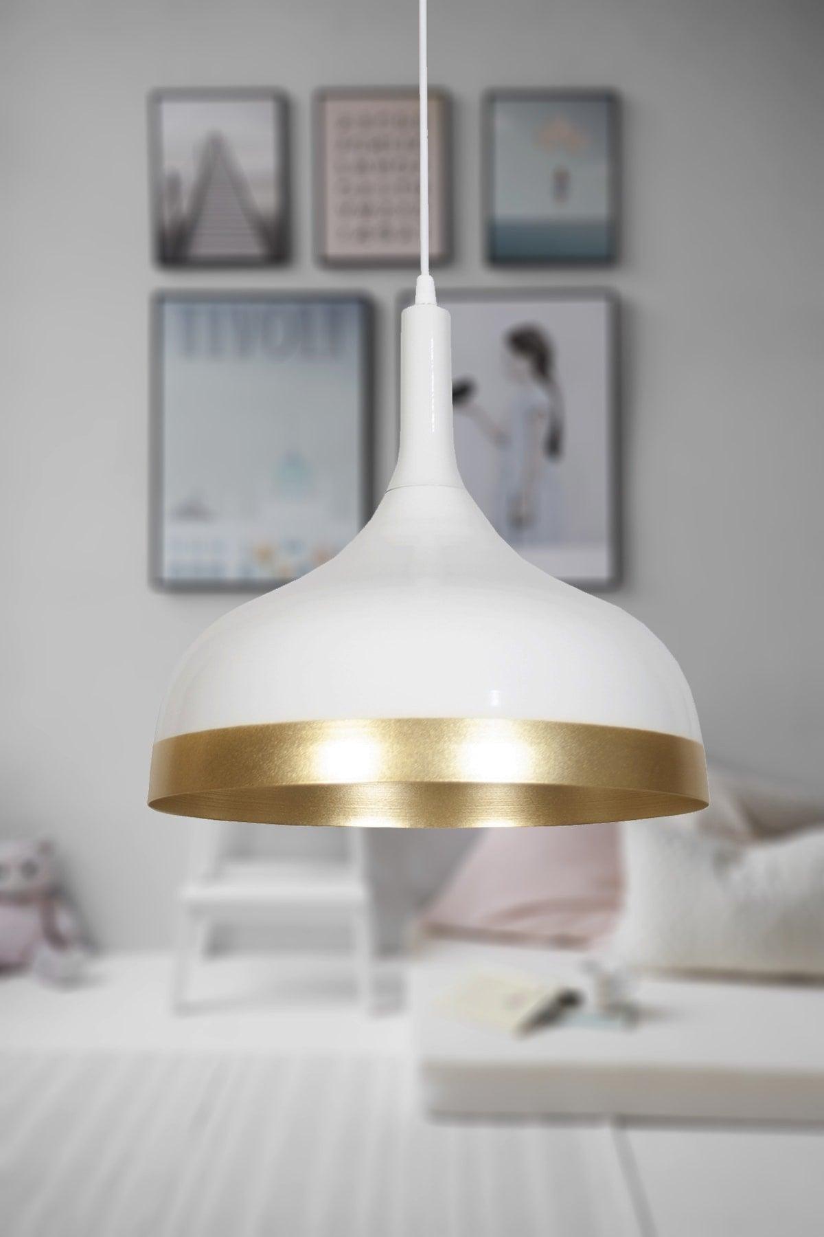 Cosmos Special Design Sport Modern White Color Cafe - Kitchen Pendant Lamp Single Chandelier - Swordslife