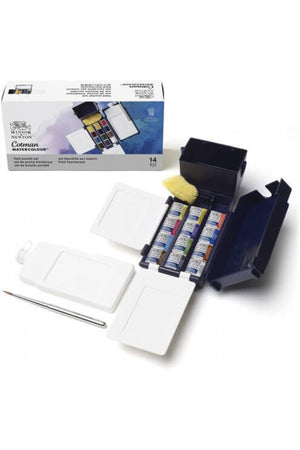 Cotman Field Box (DIRT TYPE) 12 Pcs Watercolor