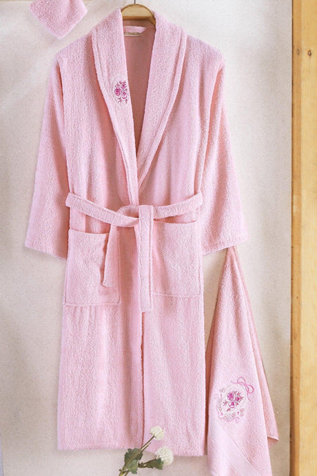 Pamuxu 4 Piece Bathrobe Set | Bathrobe Set - Swordslife