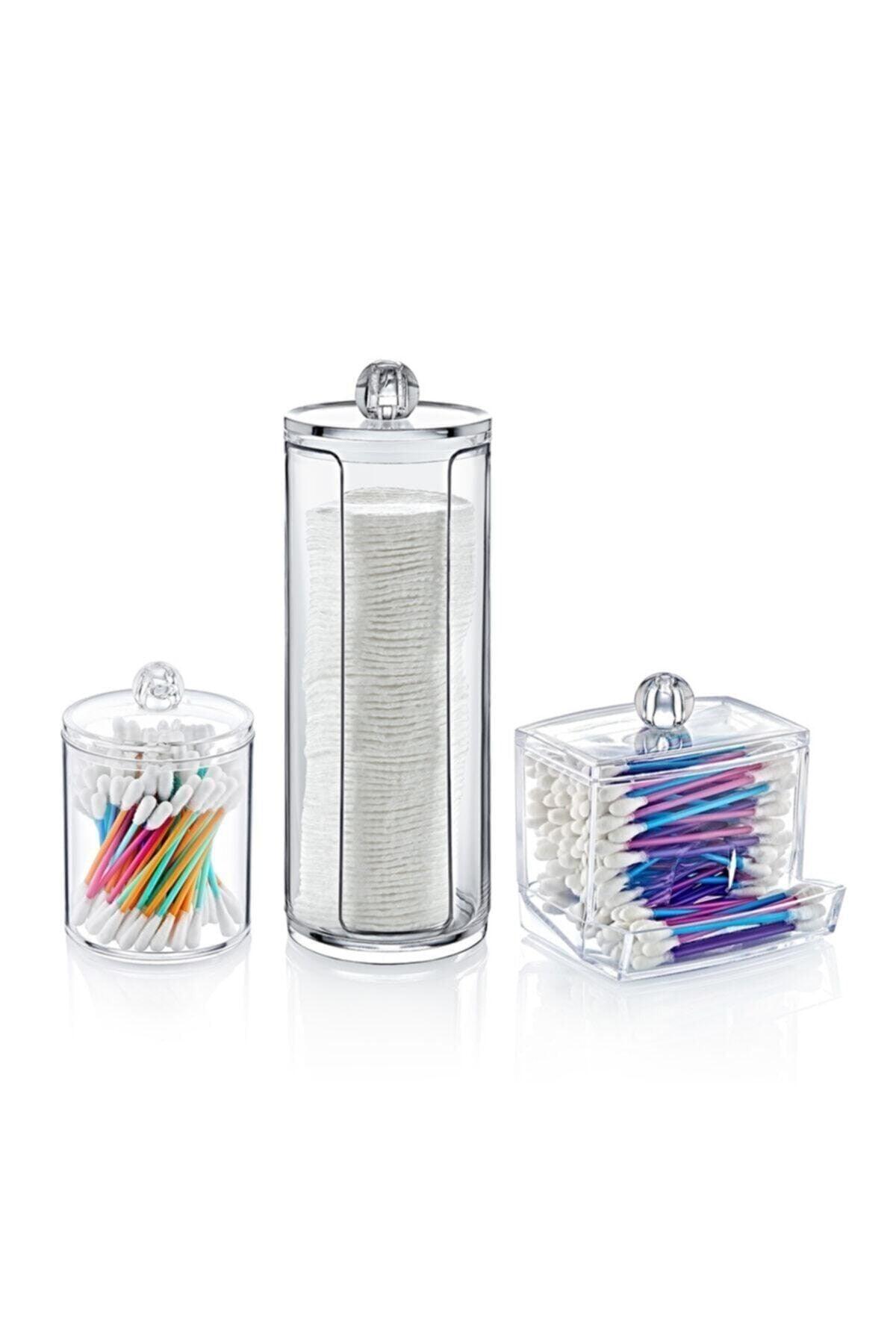 Cotton Make-up Organizer Set of 3 Ft-011