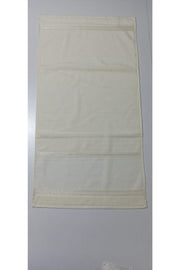 Cream Colored, Embroidered, Cotton Towel - Swordslife