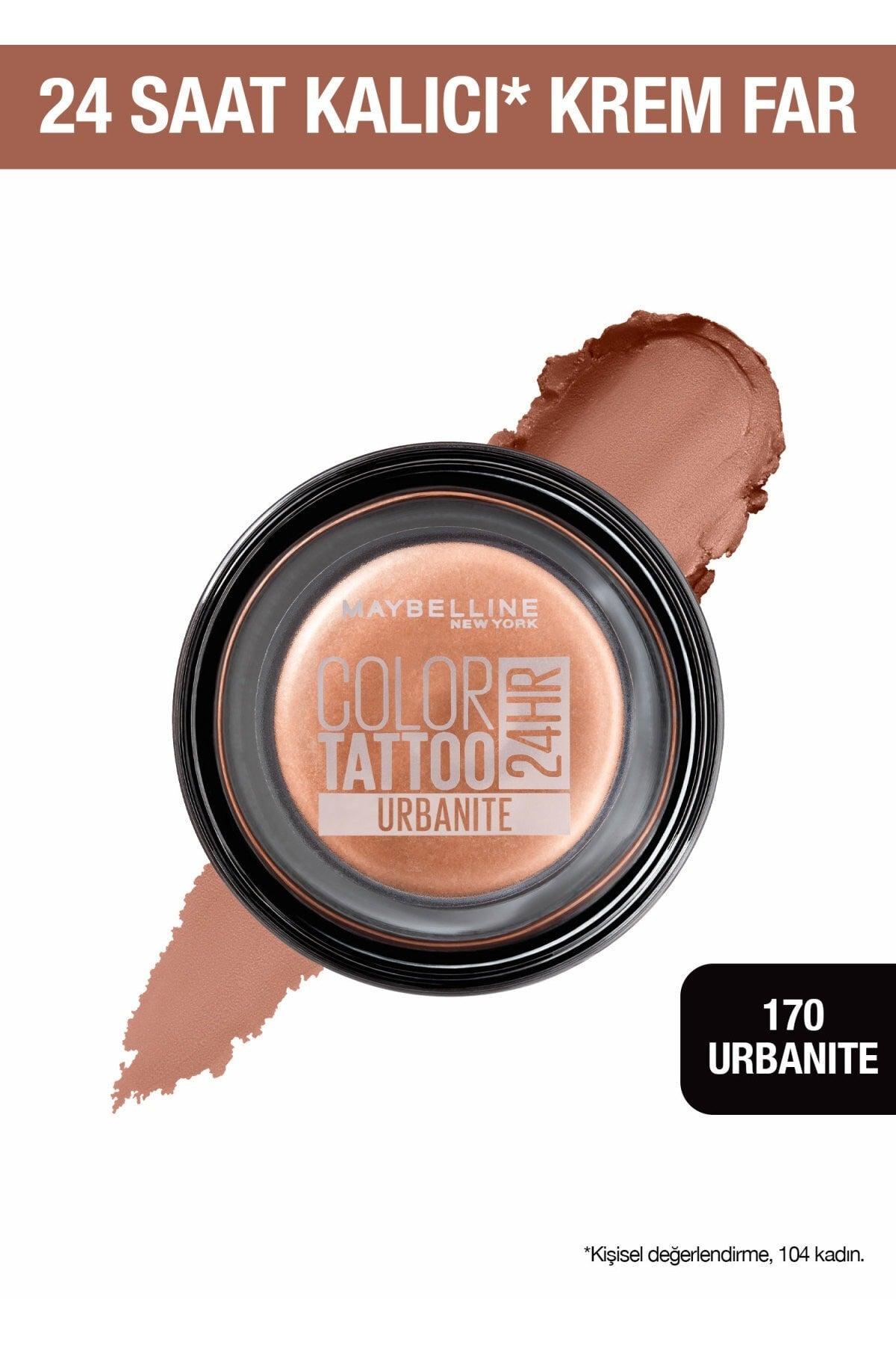 Cream Eyeshadow Color Tattoo 24HR 170 Urbanite