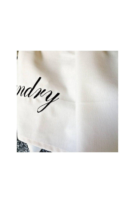 Cream Laundry Washing Machine Cover