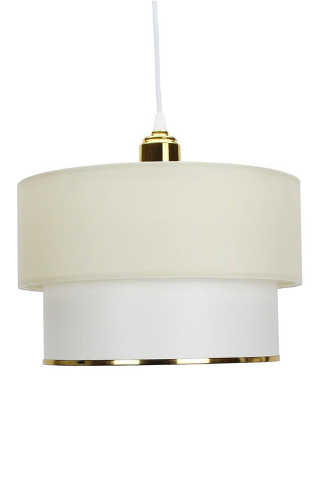 Cream Single Deco Pendant Lamp Chandelier - Swordslife