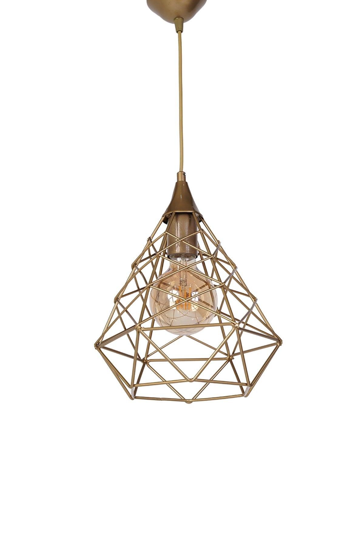 Croix Raye Gold Pendant Lamp Small Chandelier Mtla-46 - Swordslife