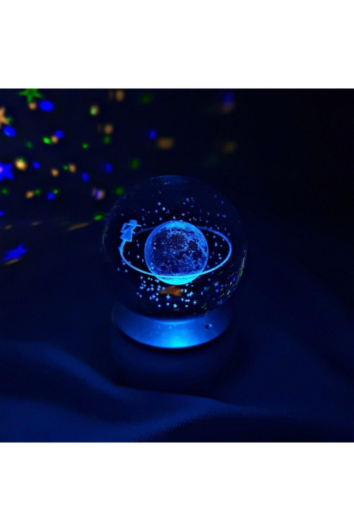 Crystal Glass Sphere With Led Light Color Changing