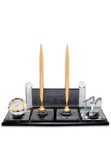 Crystal Gold Table Holder