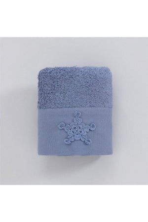 Crystal Hand Towel 30x50 Cm Lazuli Blue - Swordslife