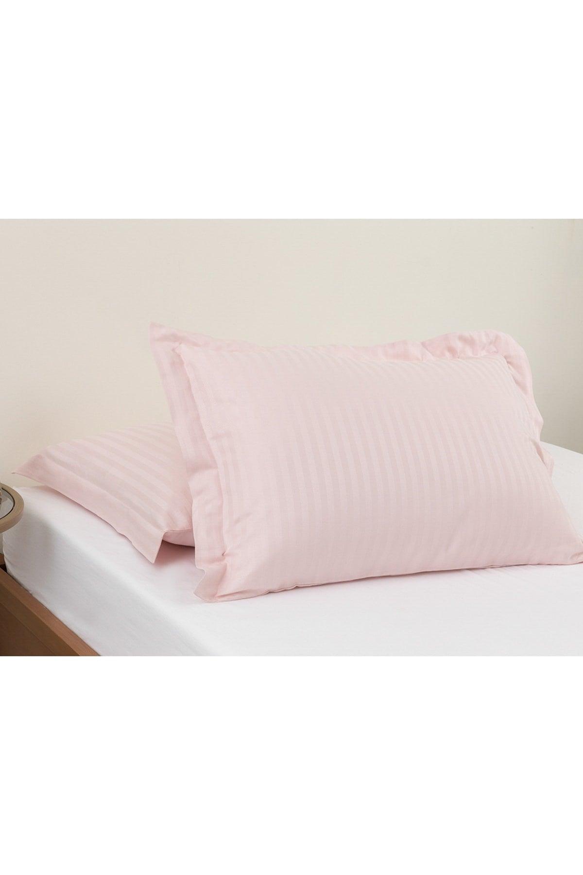 Crystal Silky Twill Pillow Cover with 2 Ears 50x70 Cm Pink - Swordslife
