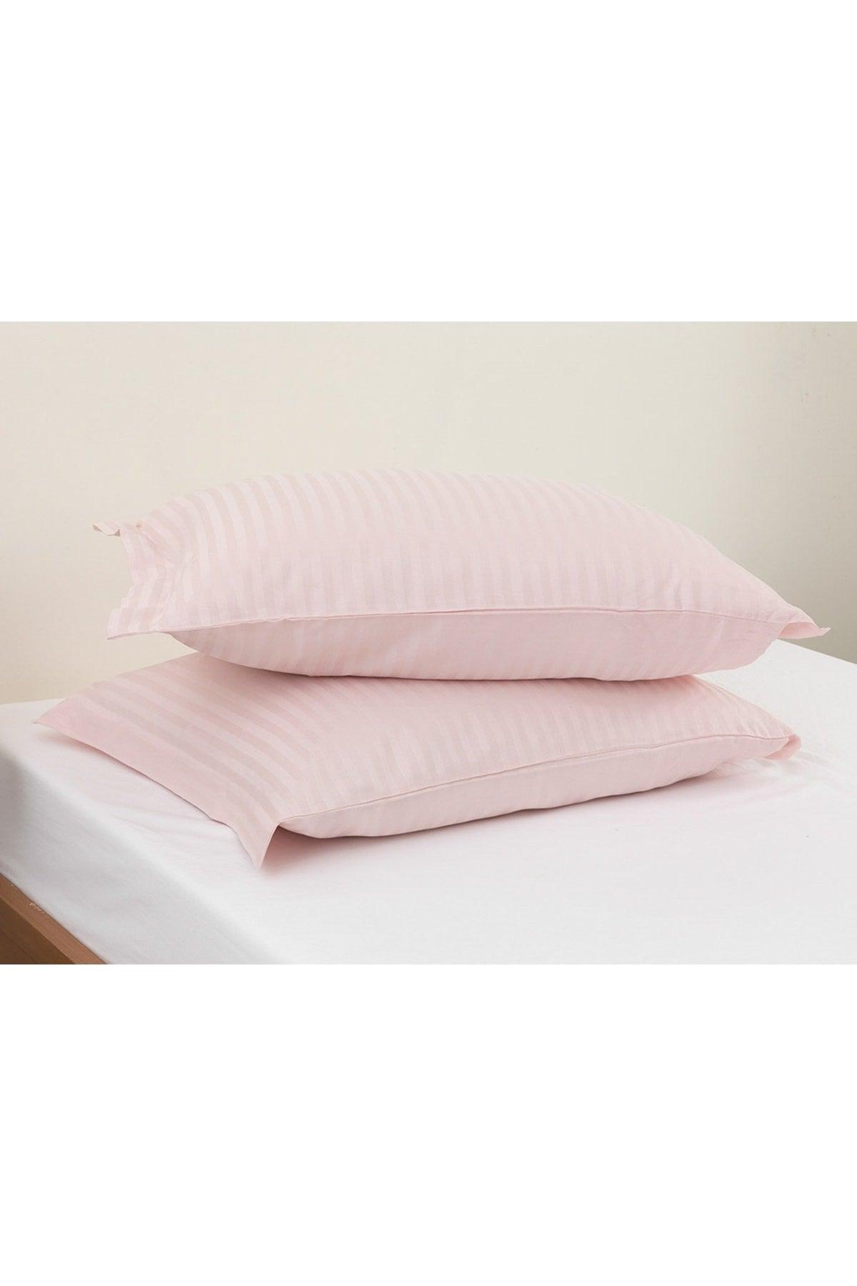 Crystal Silky Twill Pillow Cover with 2 Ears 50x70 Cm Pink - Swordslife