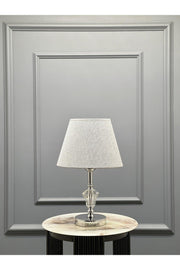 Crystal Silver Lampshade