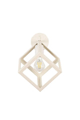 Cube Sconce White - Swordslife