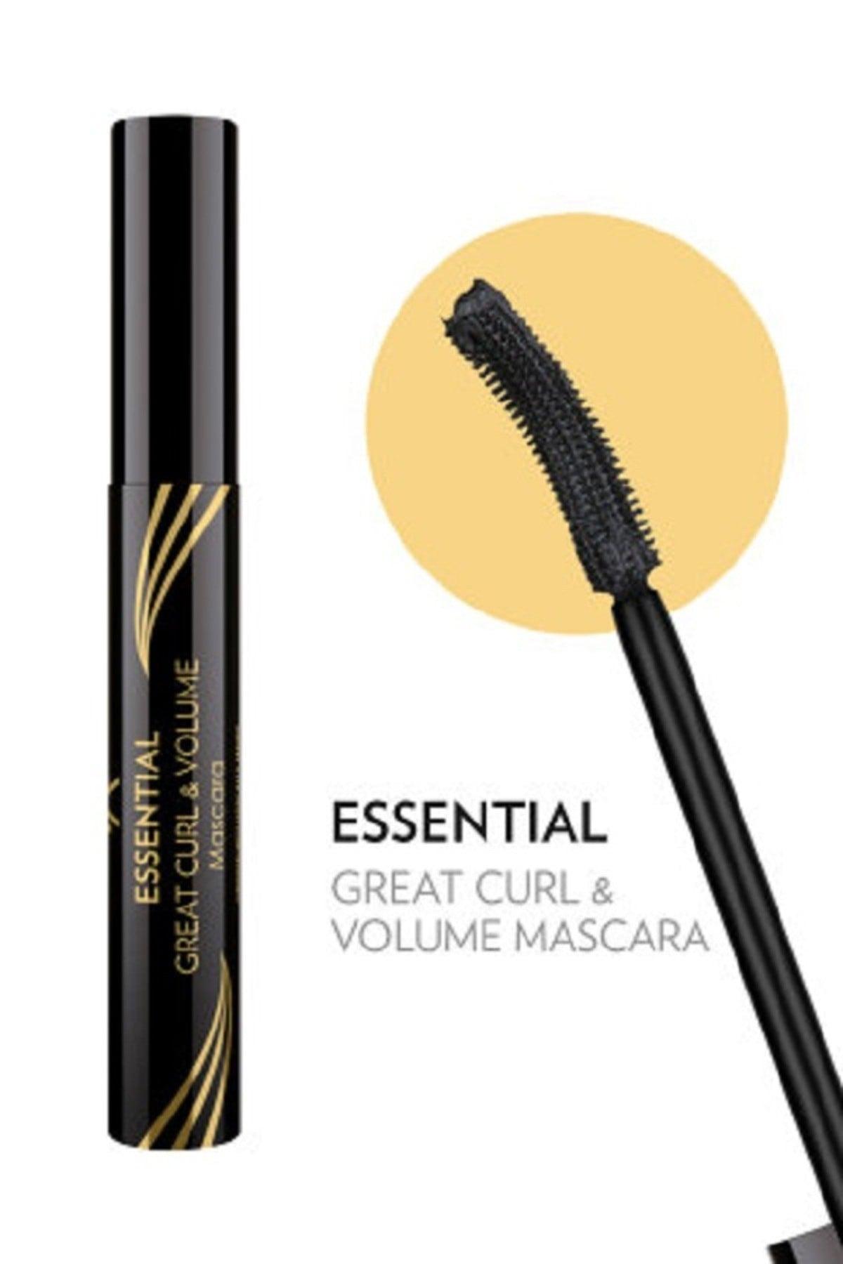 Curl & Volumizing Black Mascara -