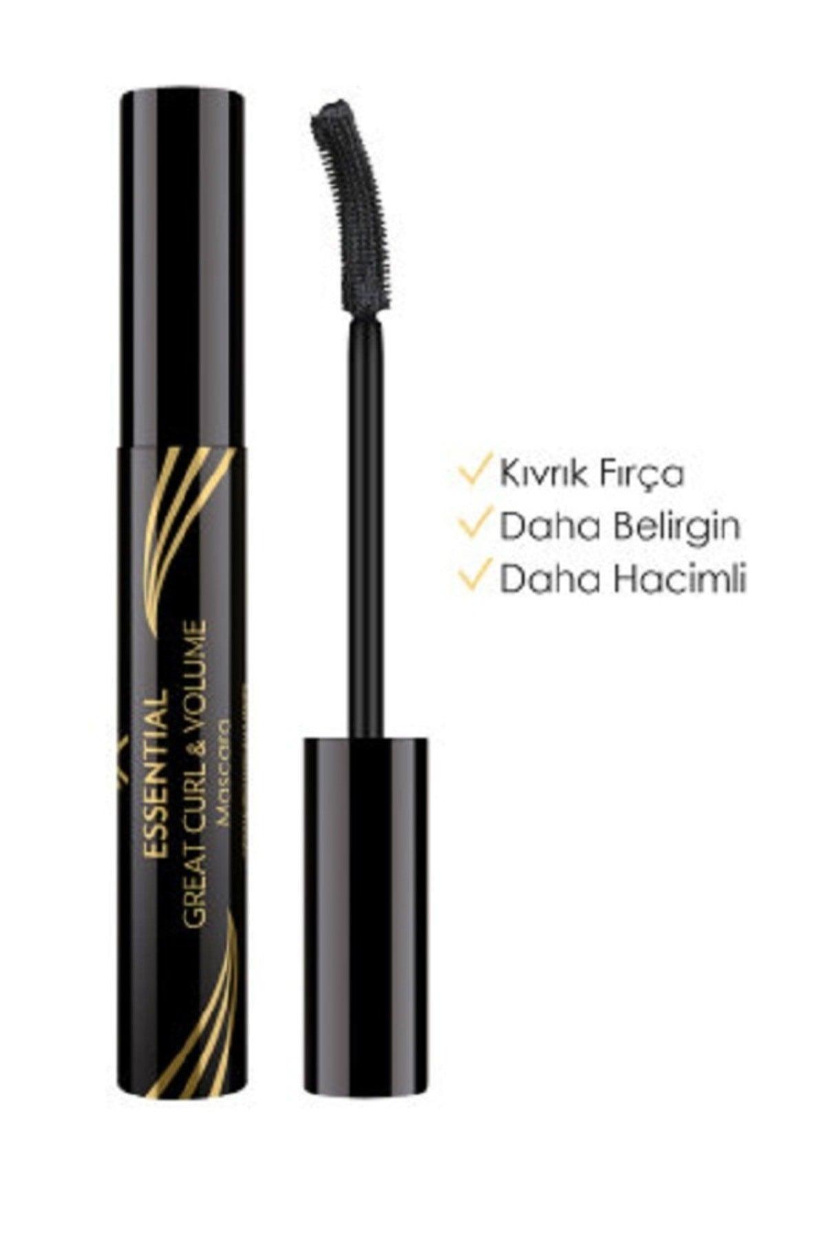 Curl & Volumizing Black Mascara -