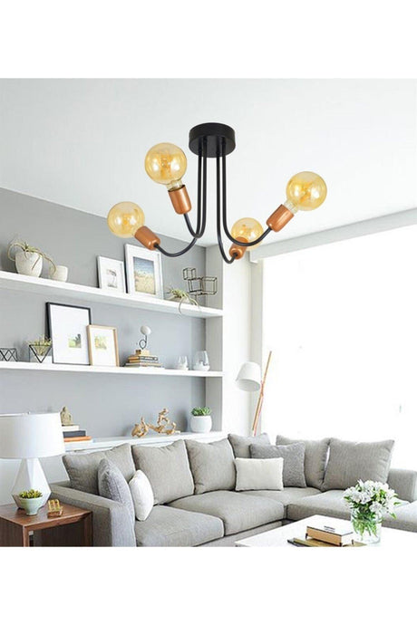 Special Design Curved Model Modern Chandelier - Swordslife