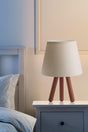 Special Design Three-Legged Wooden Lampshade - Swordslife