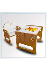 Customizable Kids Table And Chair Set /event Table / Wooden Kids Furniture - Swordslife