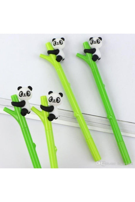 Cute Panda Figured Bamboo Shaped Needle Tip