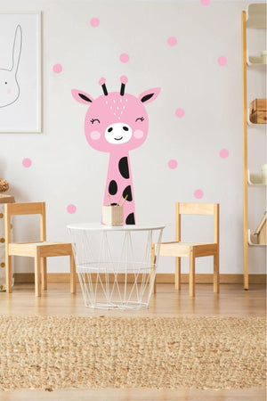 Cute Poly Kids Room Sticker - Swordslife